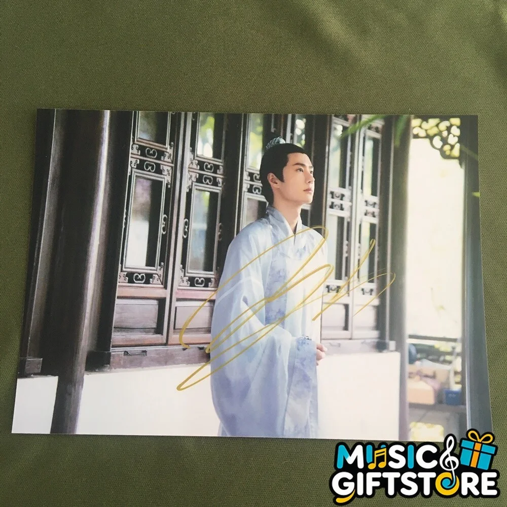 WANG YIBO YI BO PHOTO CARD PICTURE HANG ZHOU GAMES SIGNED AUTOGRAPHED 2023A #MUG, изображение 5