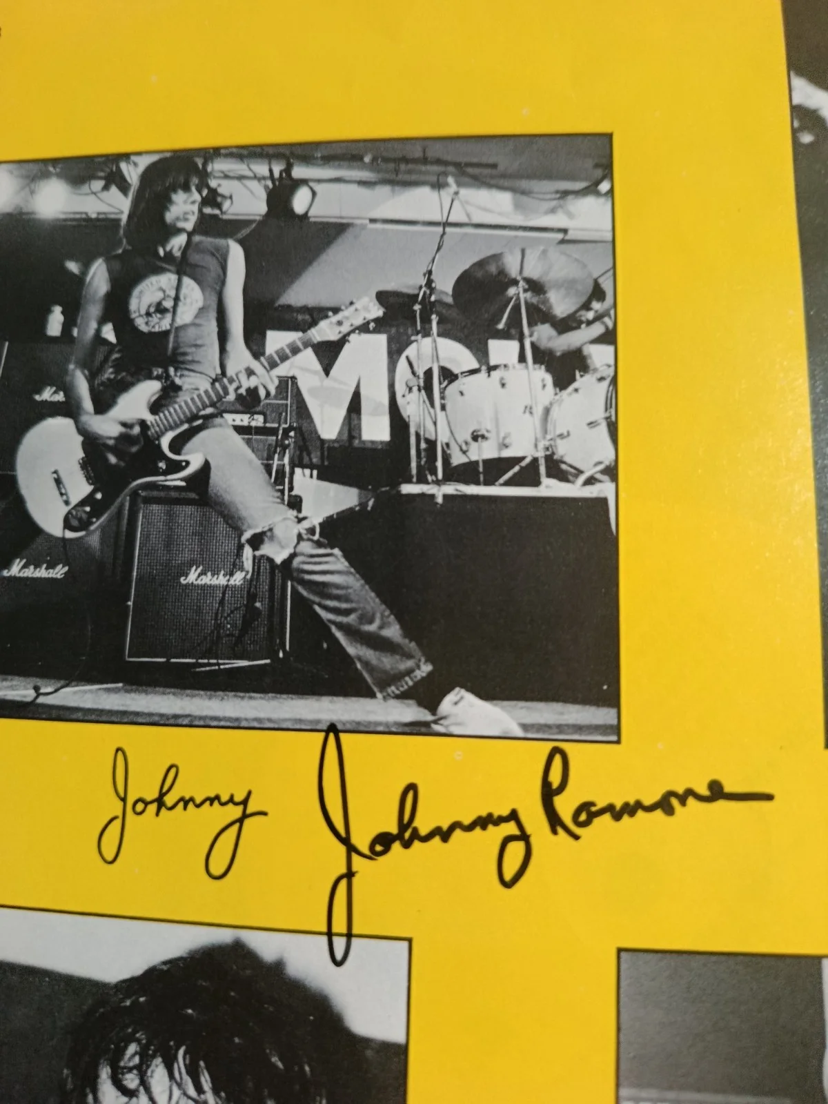 Ramones “Road To Ruin” Signed / Autographed By Joey, Johnny, Dee Dee, Richie, изображение 2