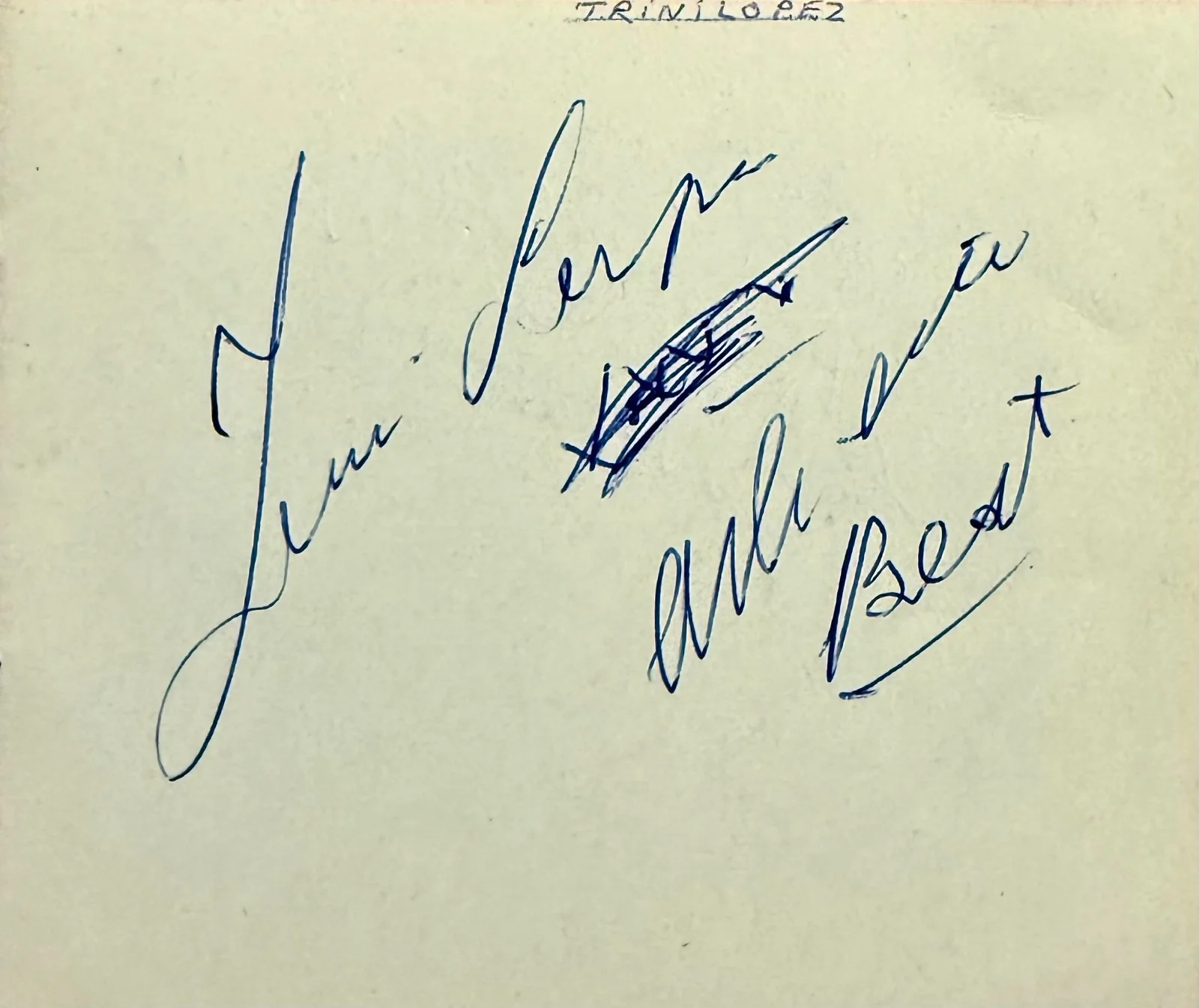 14 total — AUTOGRAPH LOT (1 4) BRITISH Footballer Cricketers Singers Signed 3x4 ALBUM PAGES, изображение 5