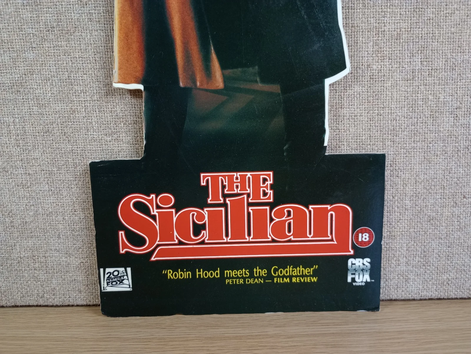 The Sicilian 1987 Movie Salvatore Giuliano Advertising Cutout Christopher Lamber, изображение 4
