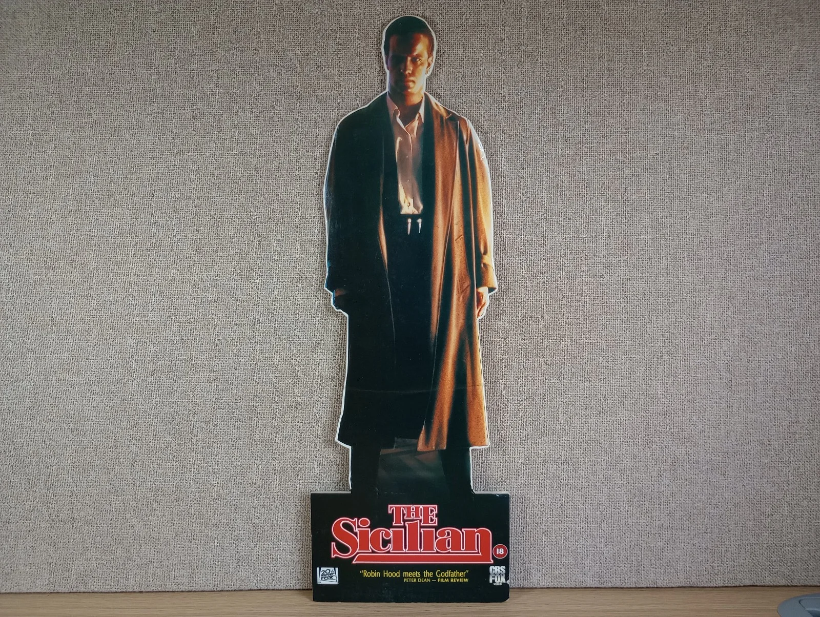 The Sicilian 1987 Movie Salvatore Giuliano Advertising Cutout Christopher Lamber, изображение 5