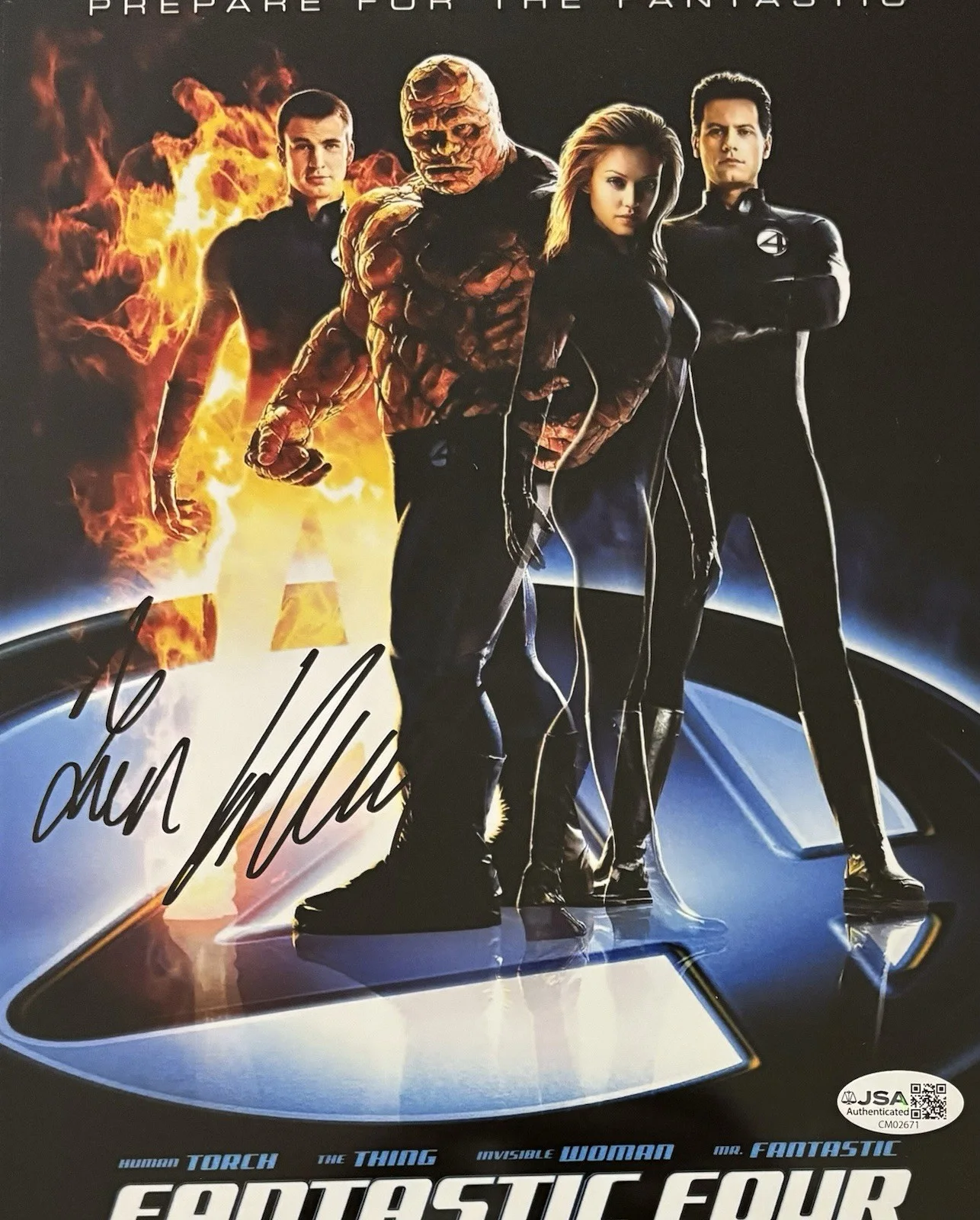 Ioan Gruffudd — Ioan Gruffudd (Fantastic Four) Signed 8x10 Photo JSA COA CM02671