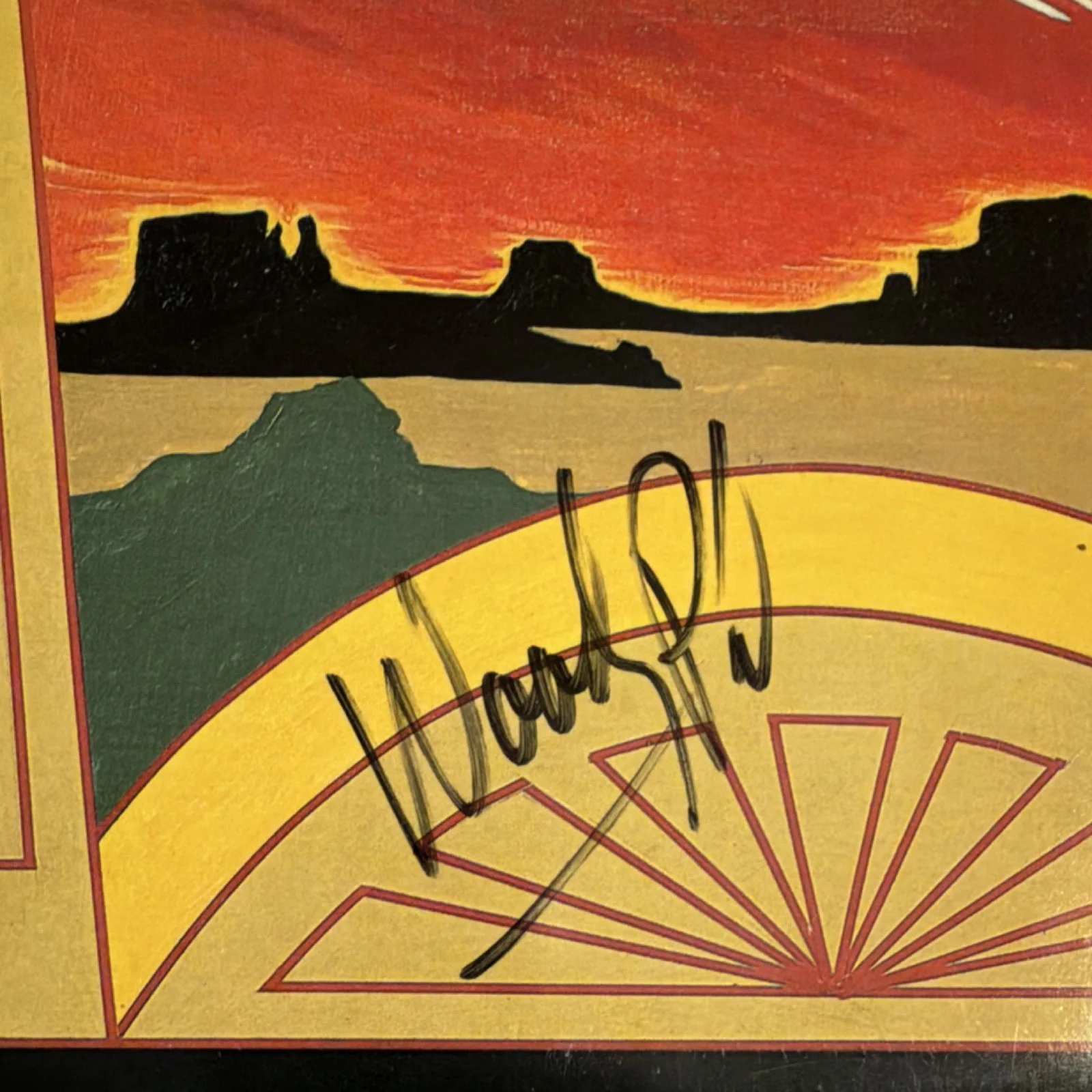 Riders In The Sky Prairie Serenade Signed Vinyl Record Autographed Music, image 2