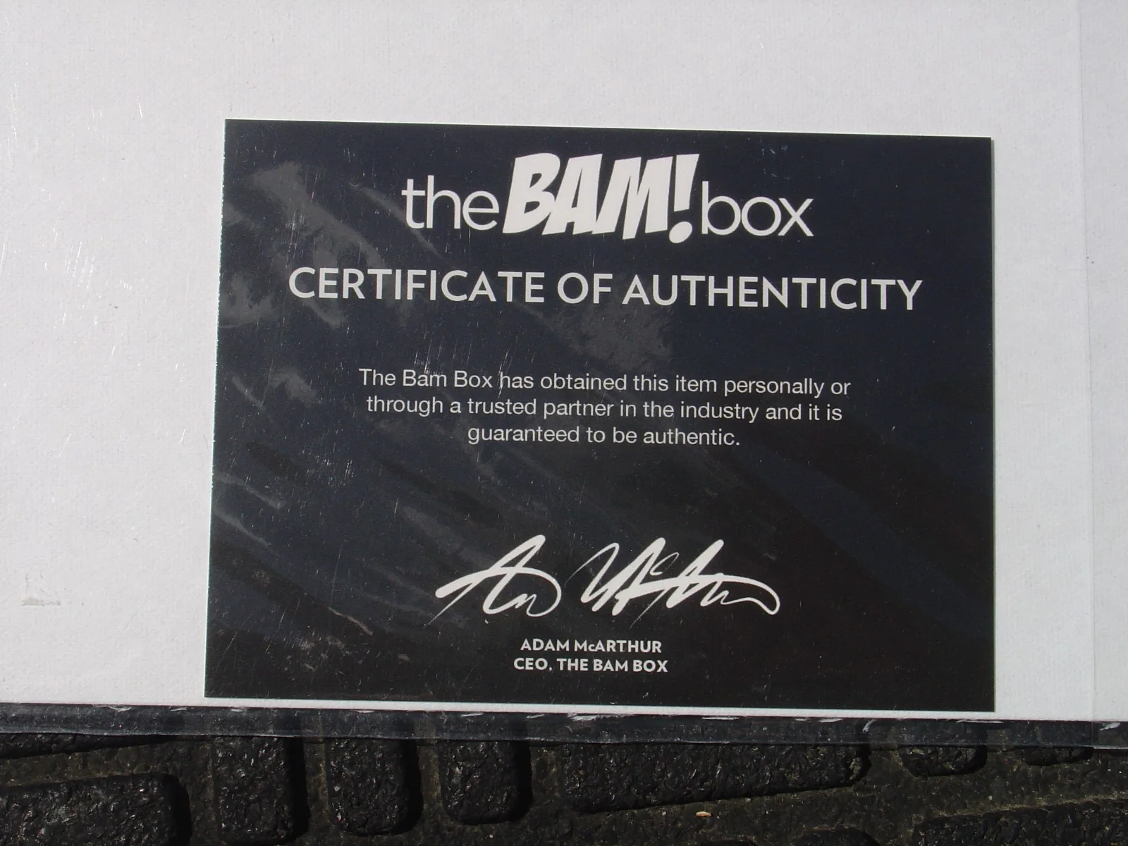 Damian Maffei Signed 8x10 Photo Man in the Mask The Strangers Movie Bam Box COA, изображение 4