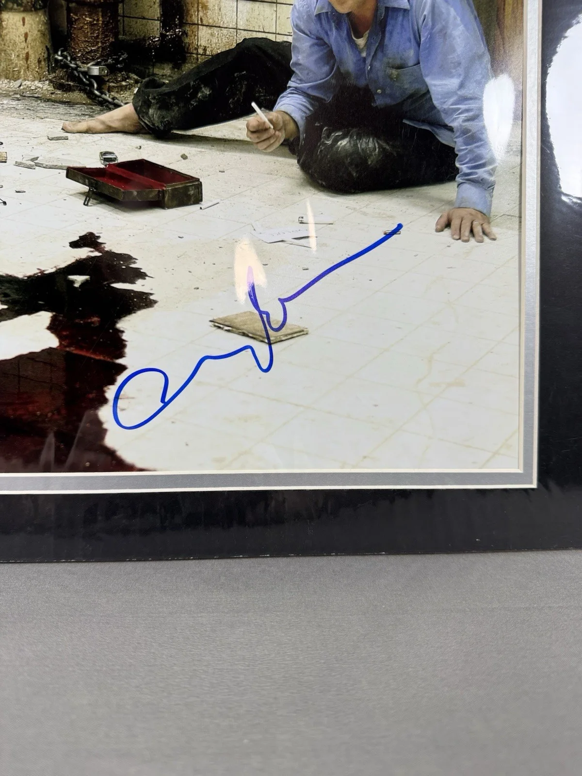 Cary Elwes — Cary Elwes Saw Autographed Signed 11x14 Photo With Custom Matting 16x20 Beckett, изображение 3