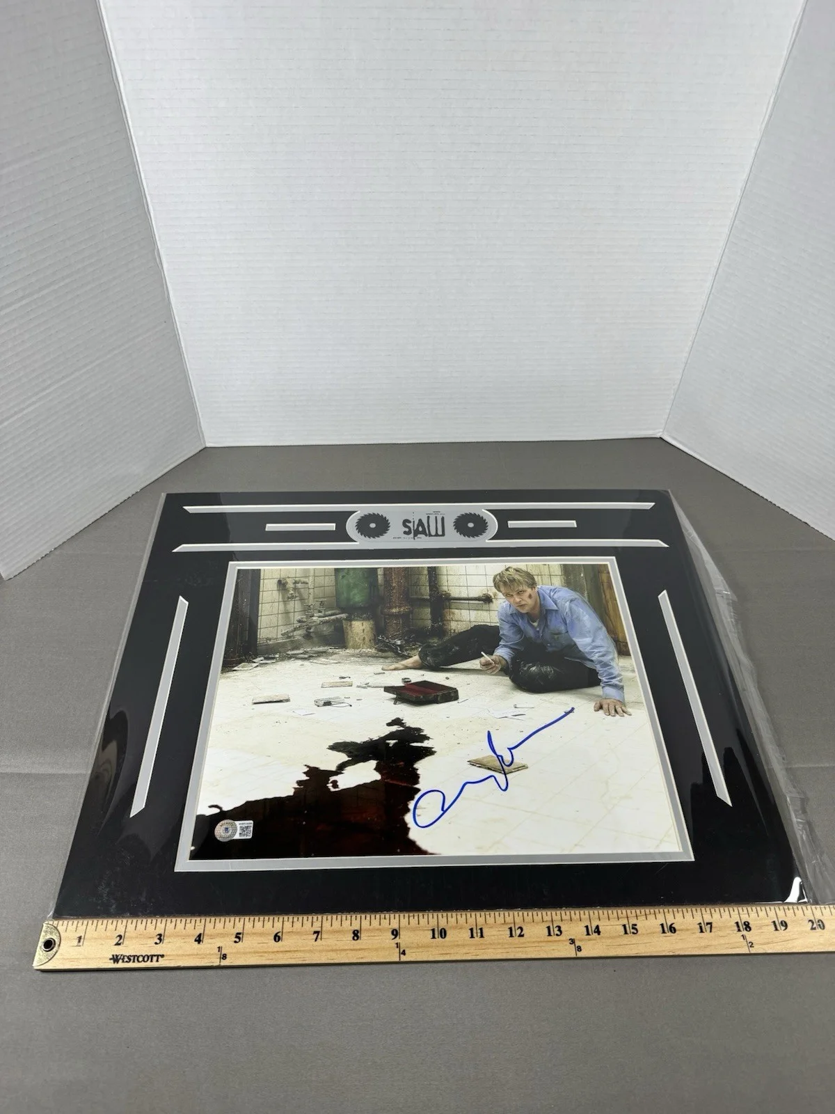 Cary Elwes — Cary Elwes Saw Autographed Signed 11x14 Photo With Custom Matting 16x20 Beckett, изображение 5