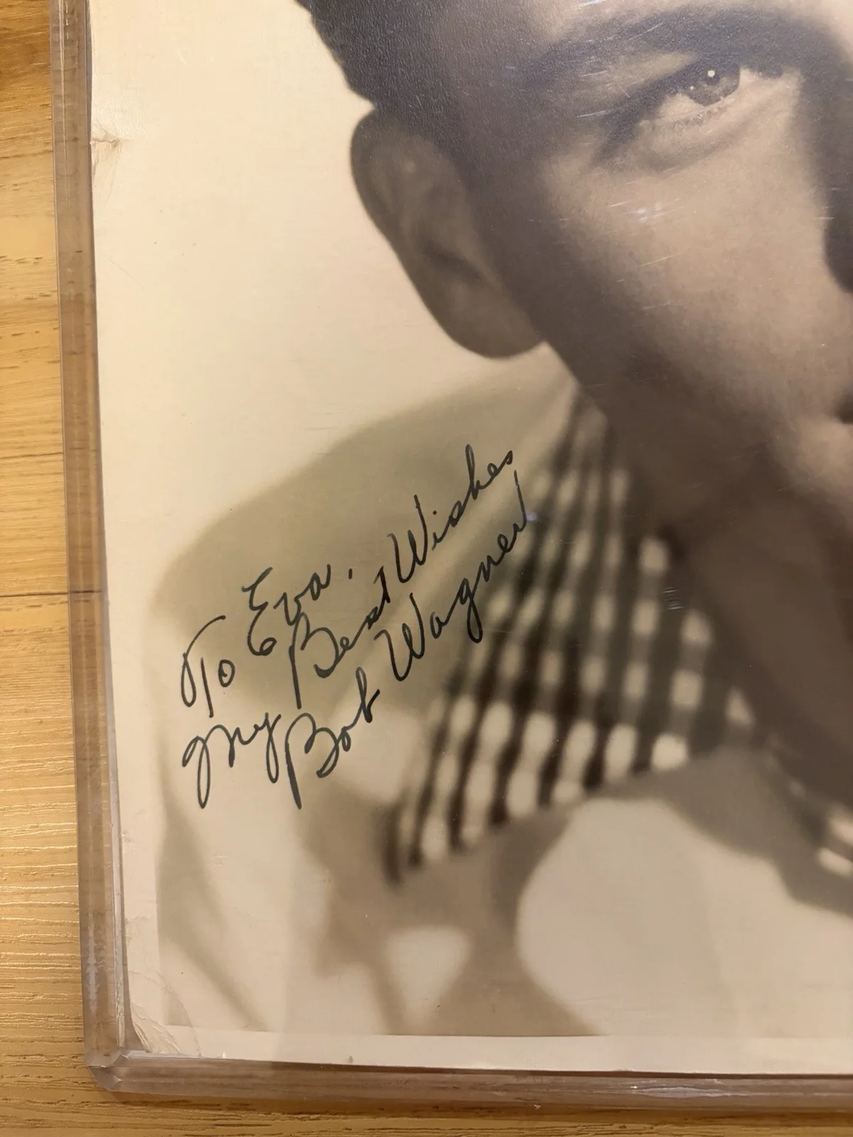 Robert Wagner Signed Vintage BW 8x10 Photo Autographed, изображение 3