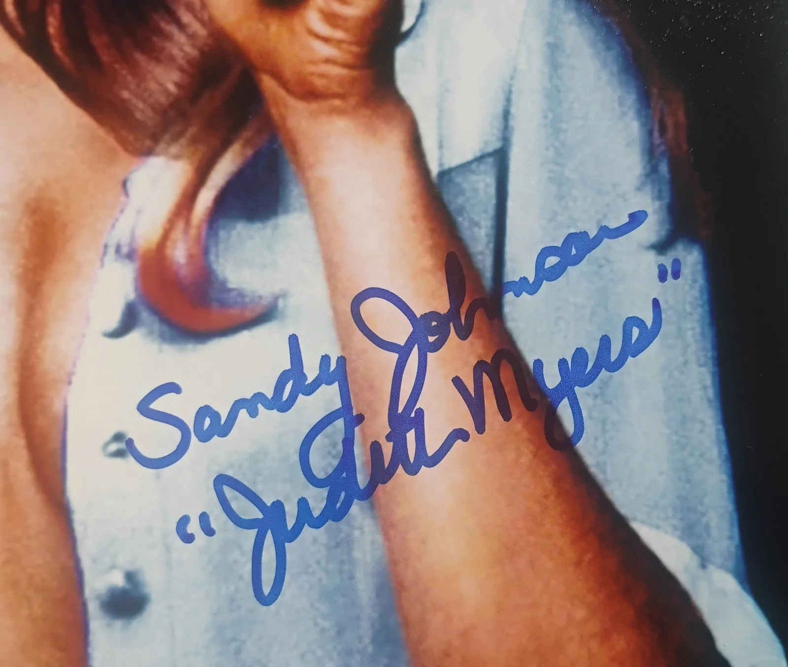 Sandy Johnson Hand Signed Autograph 8x10 Photo JSA COA Halloween NO US TARIFFS, image 3