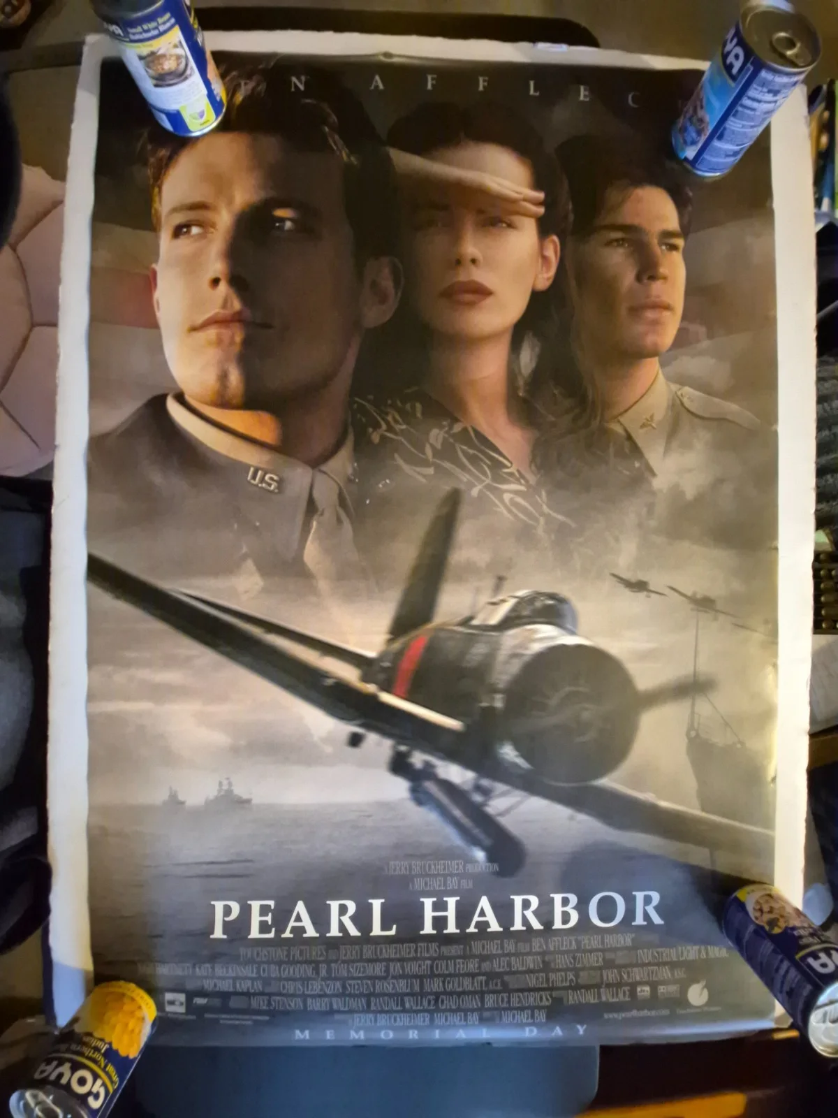 PEARL HARBOR ONE SHEET MOVIE POSTER-TEASER ekim, изображение 3