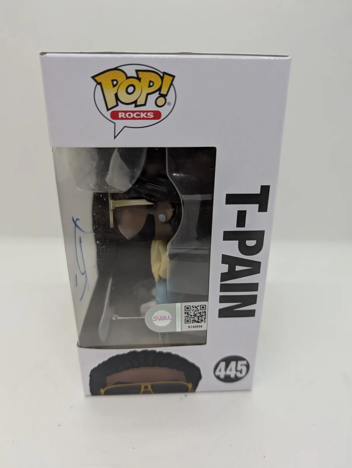 T-Pain Signed T-Pain Funko Pop #445 SWAU, изображение 2