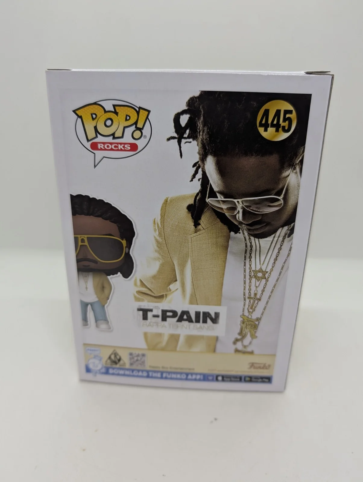 T-Pain Signed T-Pain Funko Pop #445 SWAU, изображение 3