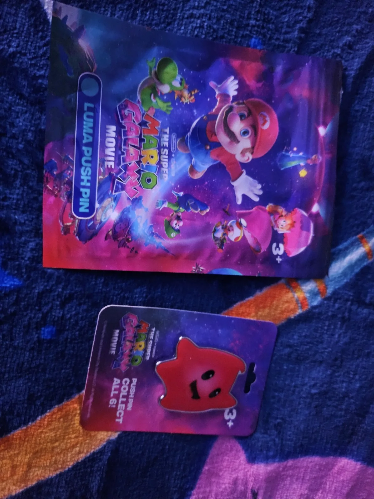RARE RED LUMA PIN SUPER MARIO GALAXY 2026 ODEON EXCLUSIVE UK LIMITED EDITION!!, image 2