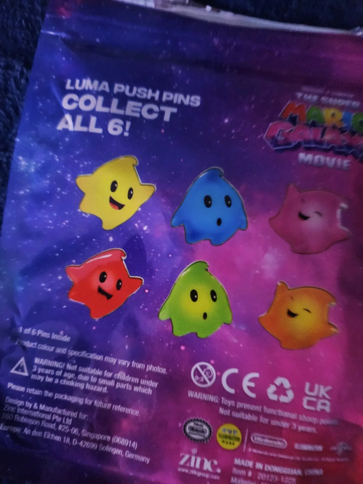 RARE RED LUMA PIN SUPER MARIO GALAXY 2026 ODEON EXCLUSIVE UK LIMITED EDITION!!, image 4