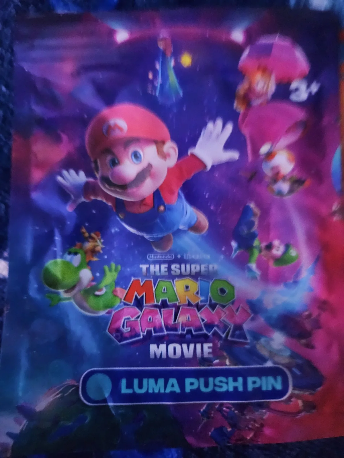 RARE RED LUMA PIN SUPER MARIO GALAXY 2026 ODEON EXCLUSIVE UK LIMITED EDITION!!, image 5
