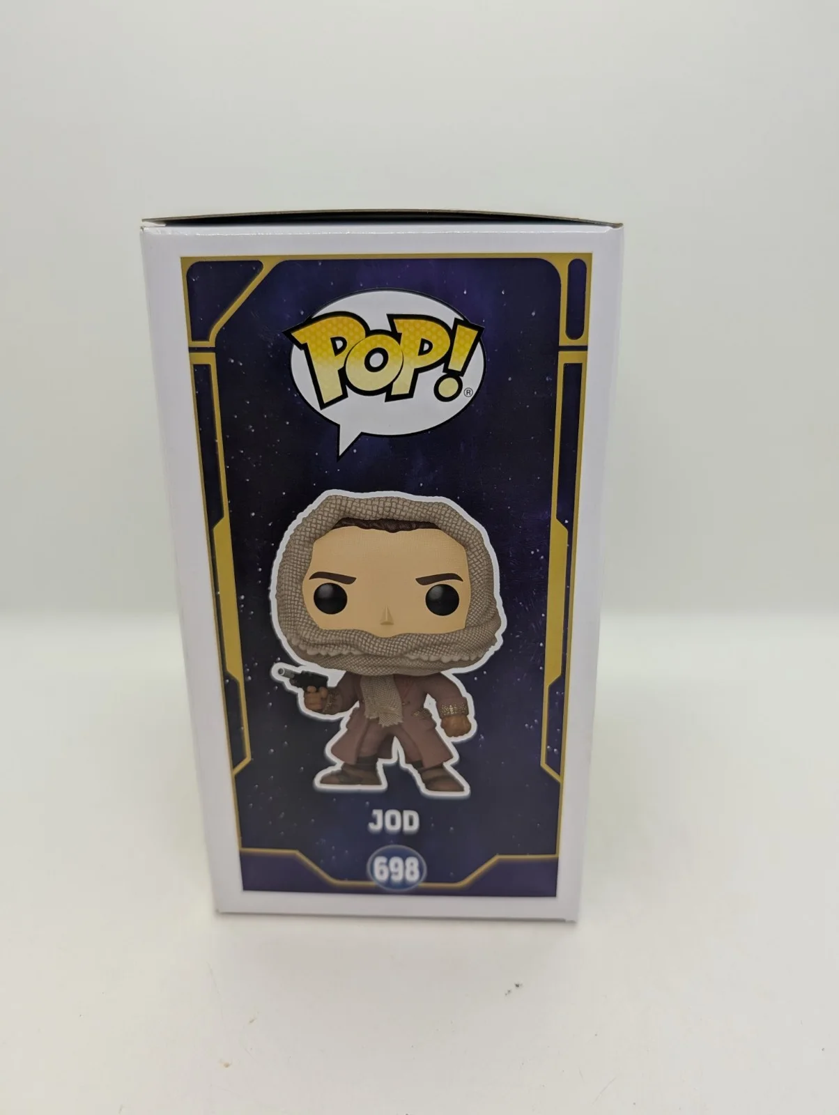 Jude law — Jude Law Signed Star Wars Skeleton Crew Jod Funko Pop #698 SWAU, image 4