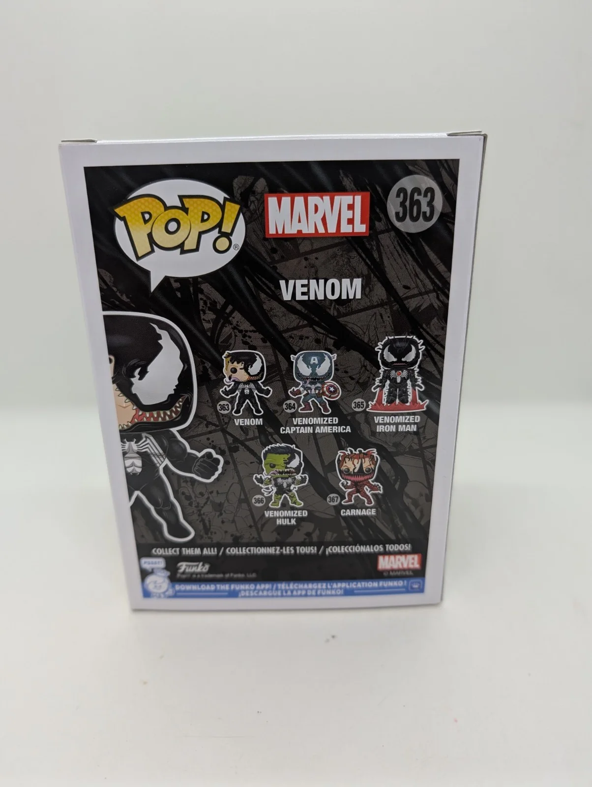 topher grace — Topher Grace Signed Marvel Venom Spider-Man 3 Funko Pop #363 SWAU, изображение 3