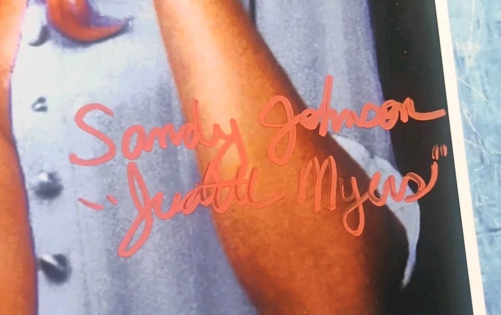 Sandy Johnson Hand Signed Autograph 8x10 Photo COA Halloween NO US TARIFFS, image 3