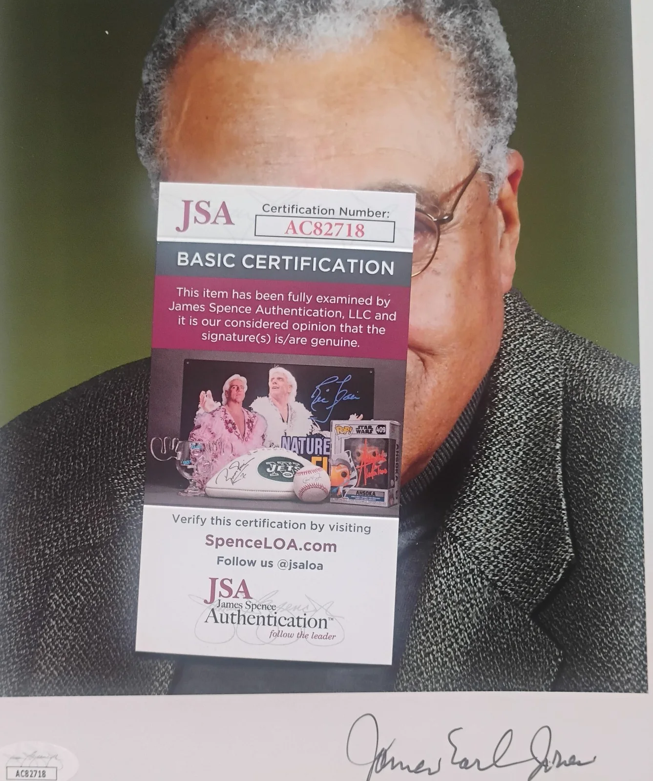 James Earl Jones Hand Signed Autograph JSA COA 8x10 Photo NO US TARIFFS, изображение 4