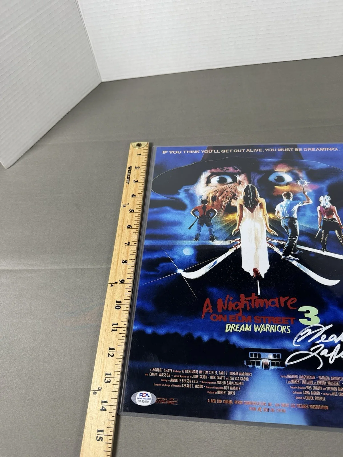 Heather Langenkamp — Heather Langenkamp Nancy A Nightmare on Elm Street 3 Signed 11x14 Photo PSA, image 5