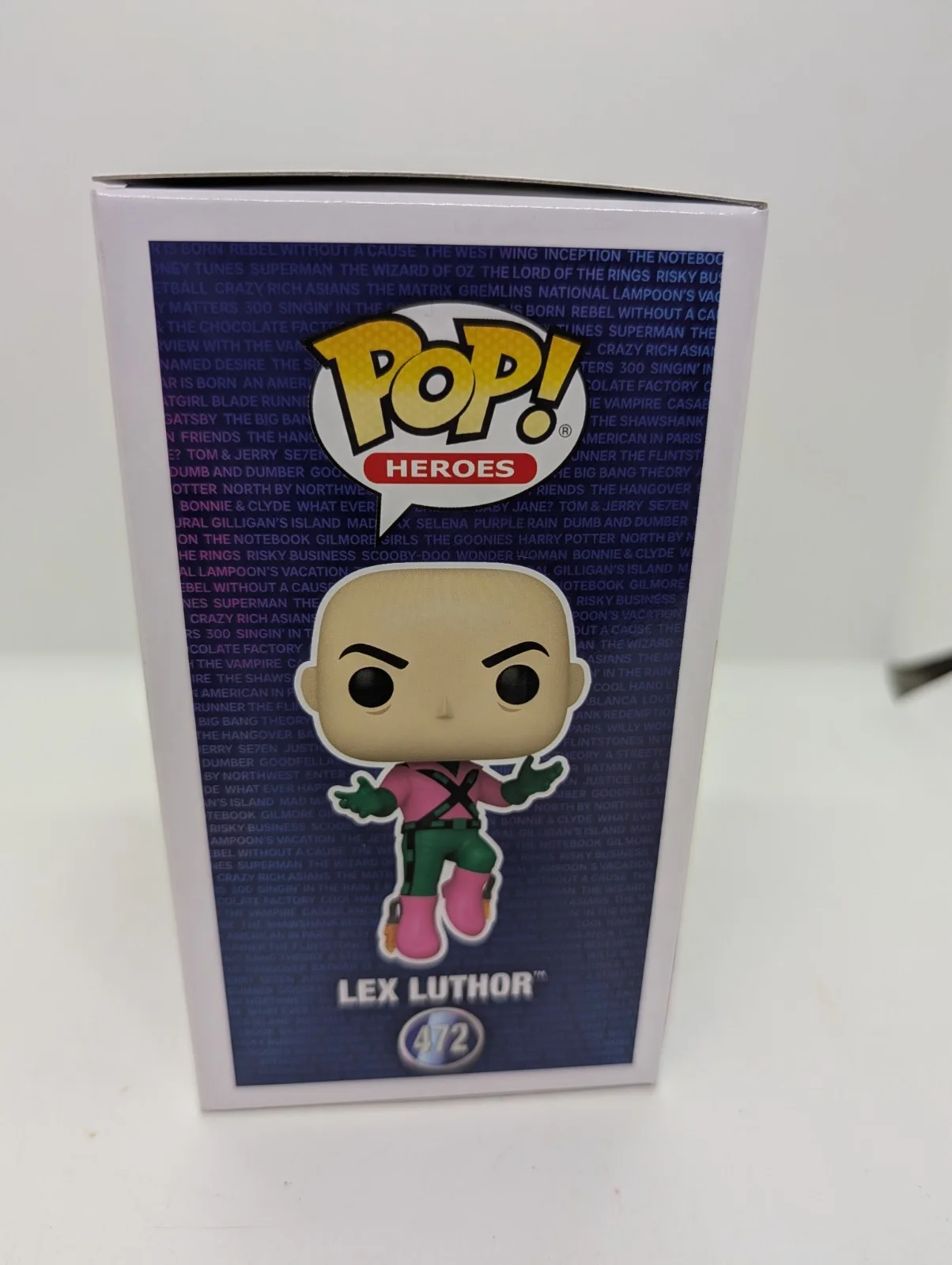Jesse eisenberg — Jesse Eisenberg Signed Batman Vs. Superman WB 100 Lex Luther Funko Pop #472 SWAU, image 4
