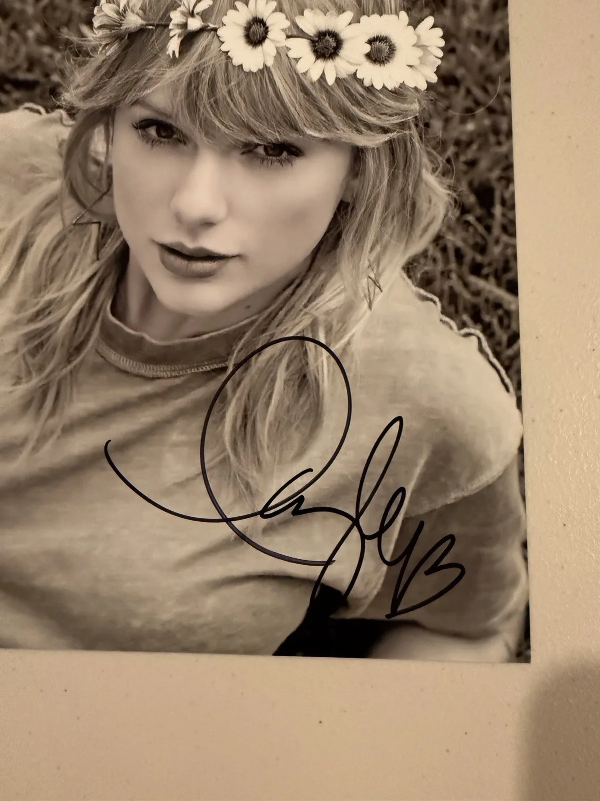taylor swift hand signed photo Early, Promo Fan Club ,, изображение 2