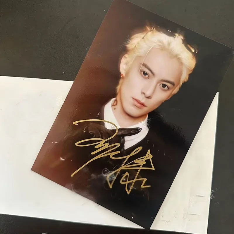 Wang Hedi Dylan 澳门演唱会 Autographed Signed Photo Cards, image 3