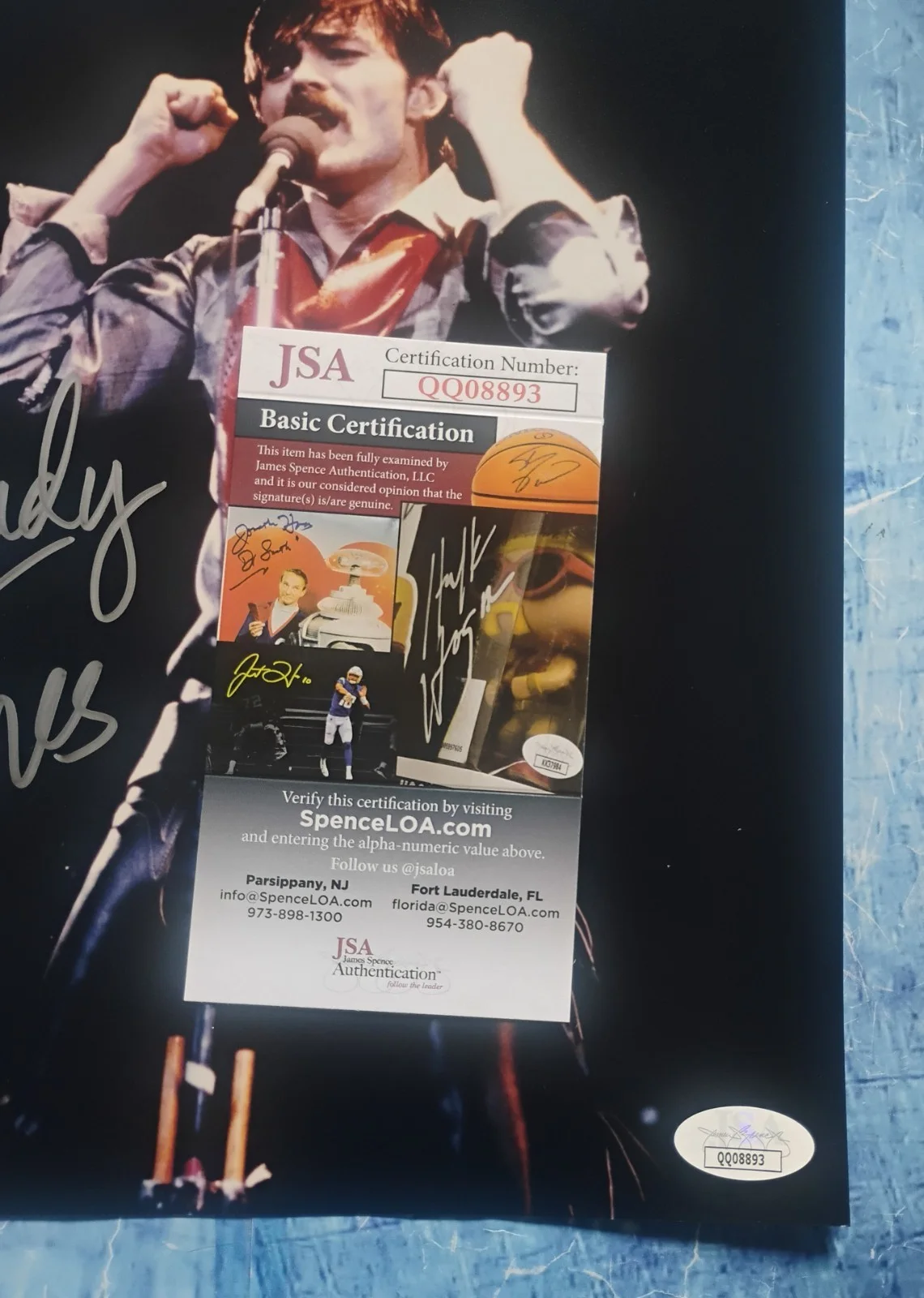 Randy Jones Hand Signed Autograph 8x10 Photo JSA COA Village People NO US TARIFF, изображение 4