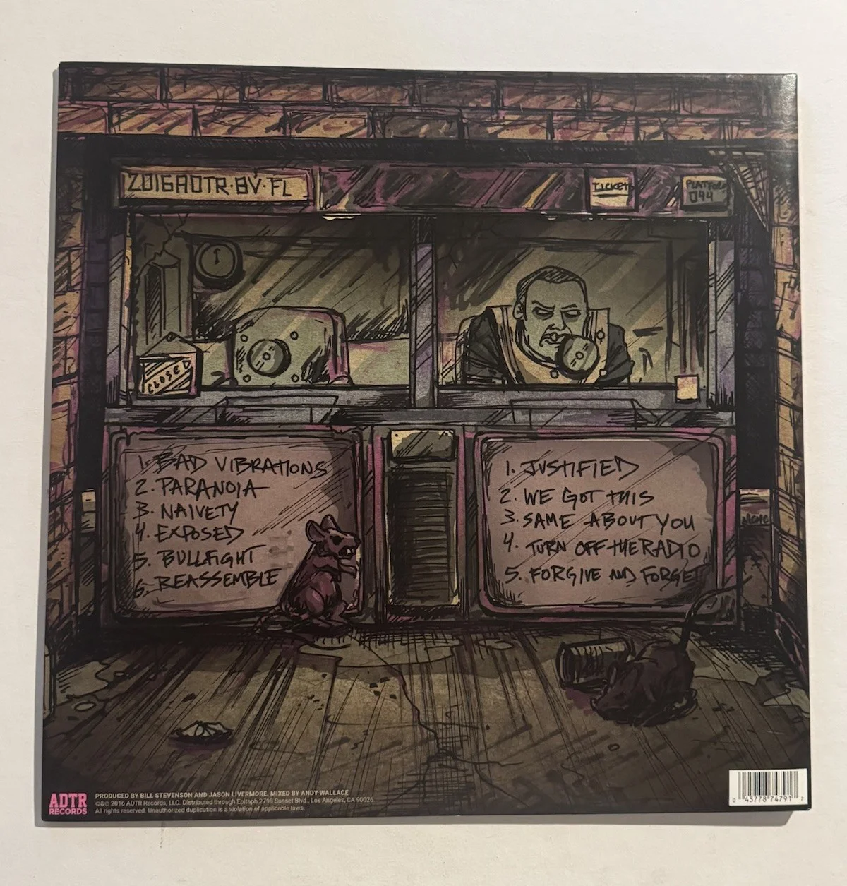 A DAY TO REMEMBER FULL BAND SIGNED VINYL ALBUM RECORD AUTOGRAPHED ROCK BAND COA, image 2