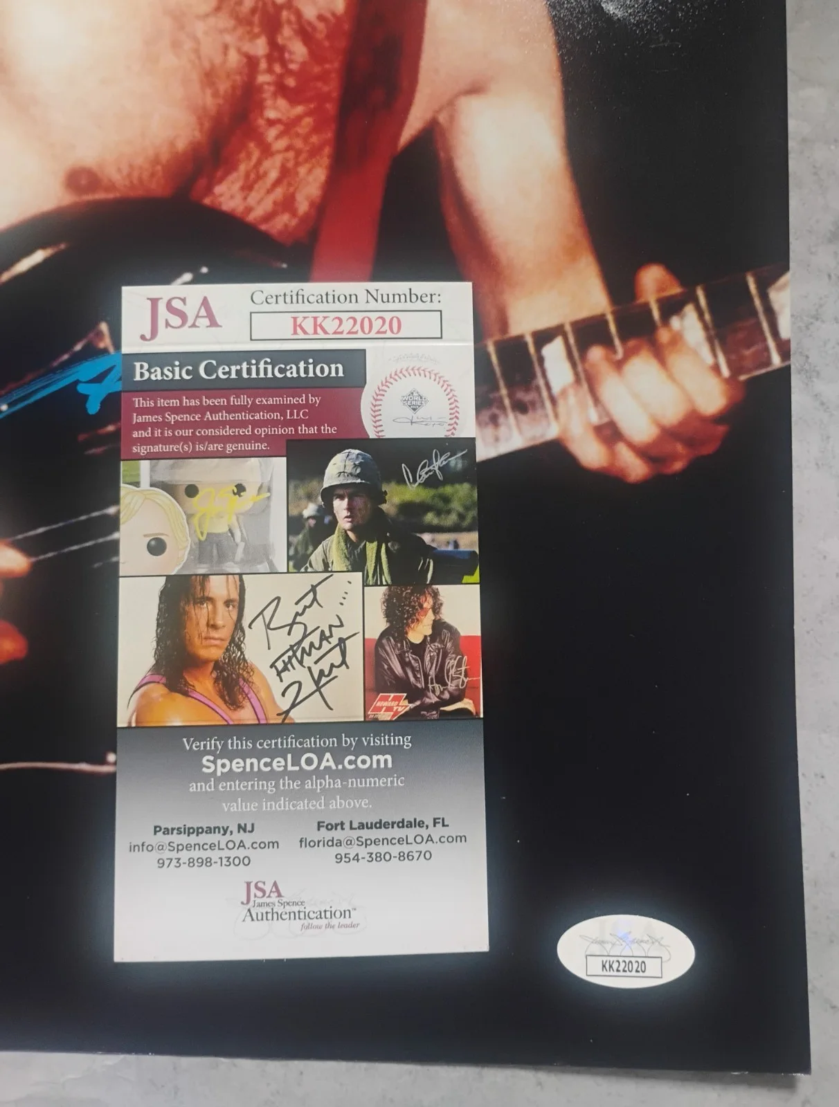 Angus Young Hand Signed 8x10 Photo JSA COA - NO US TARIFFS, image 4