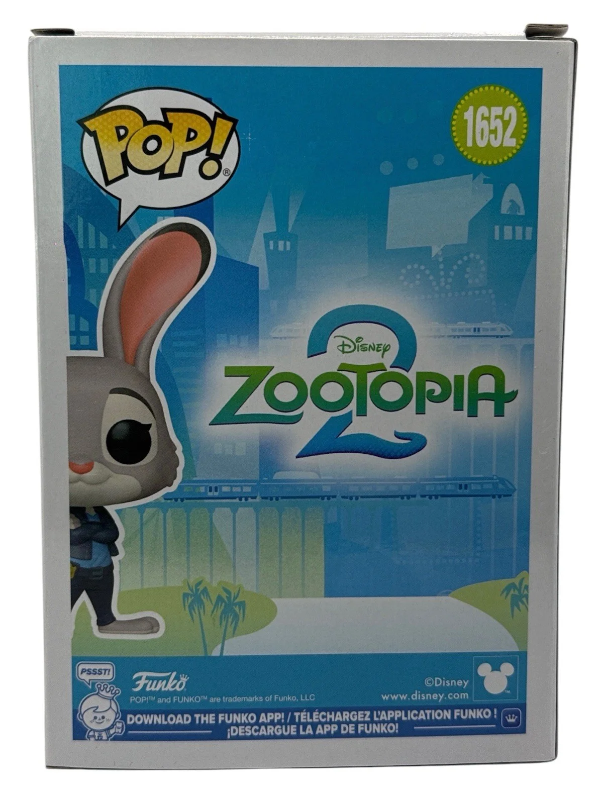 Ginnifer Goodwin — Ginnifer Goodwin Autograph Signed Zootopia 2 Judy Hopps Funko Pop with PSA COA, изображение 2