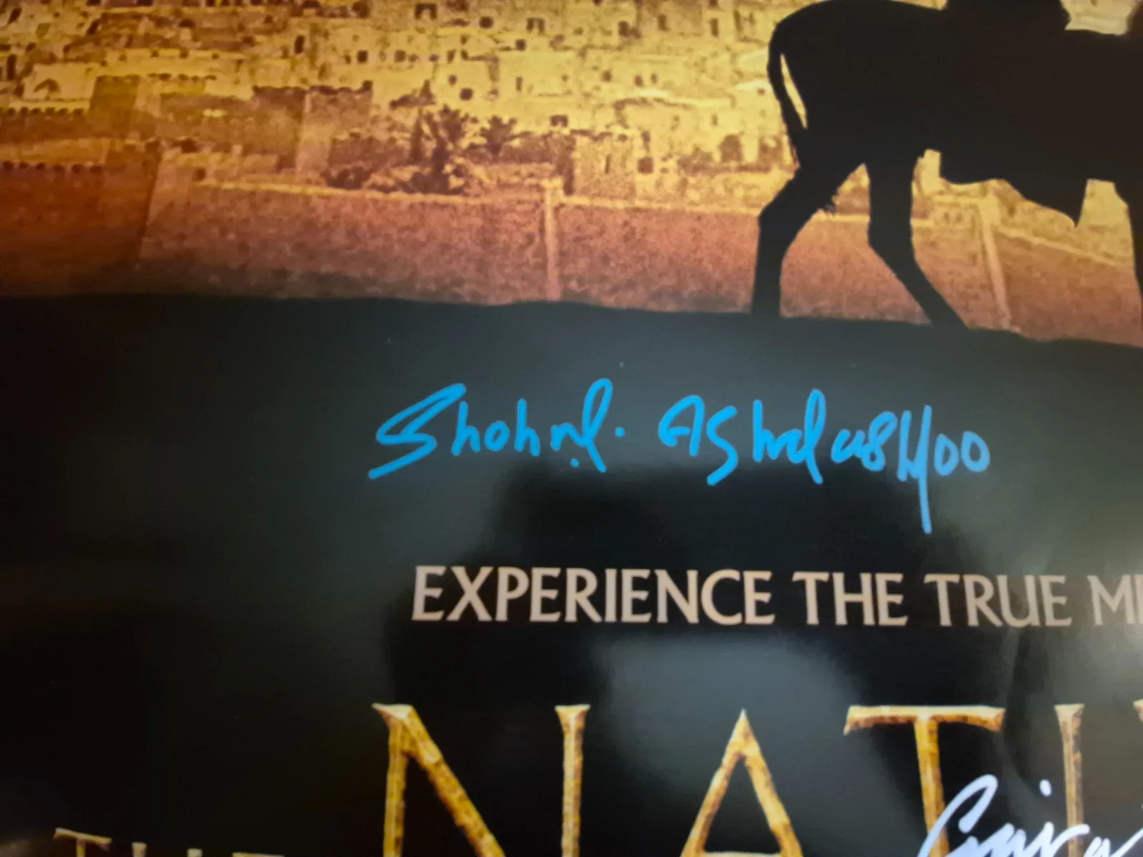 see below — THE nativity STORY CAST SIGNED MOVIE POSTER-w/COA '``- ekim, image 4