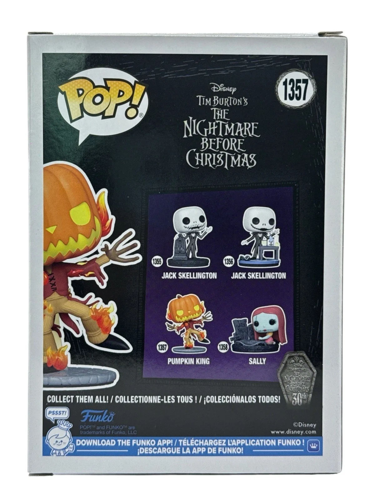 Danny Elfman — Danny Elfman Autograph Signed Disney Pumpkin King Funko Pop PSA COA, image 2