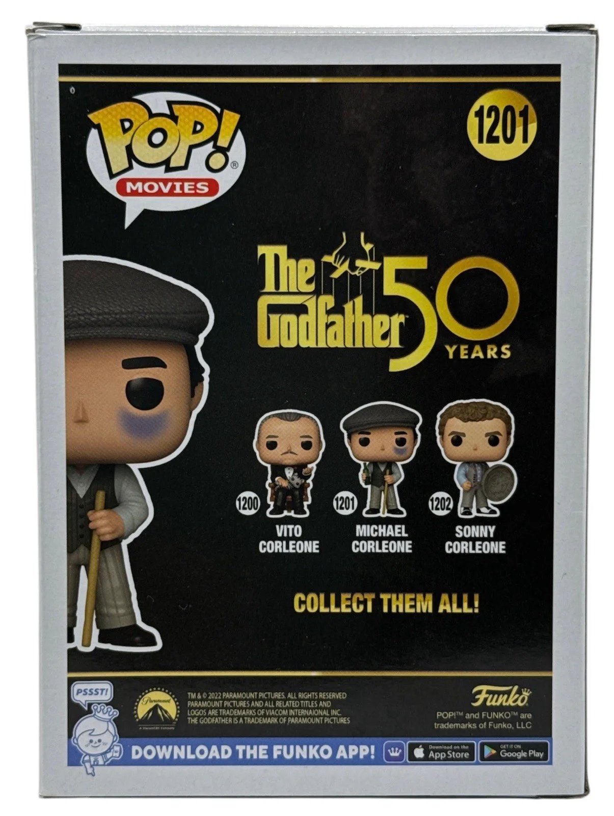 Al Pacino — Al Pacino Autograph Signed The Godfather Michael Corleone Funko Pop PSA COA, image 2