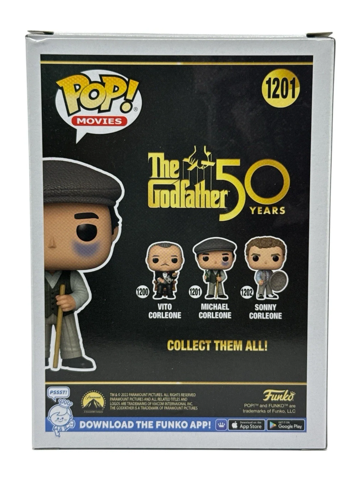 Al Pacino — Al Pacino Autograph Signed The Godfather Michael Corleone Funko Pop PSA COA, изображение 2