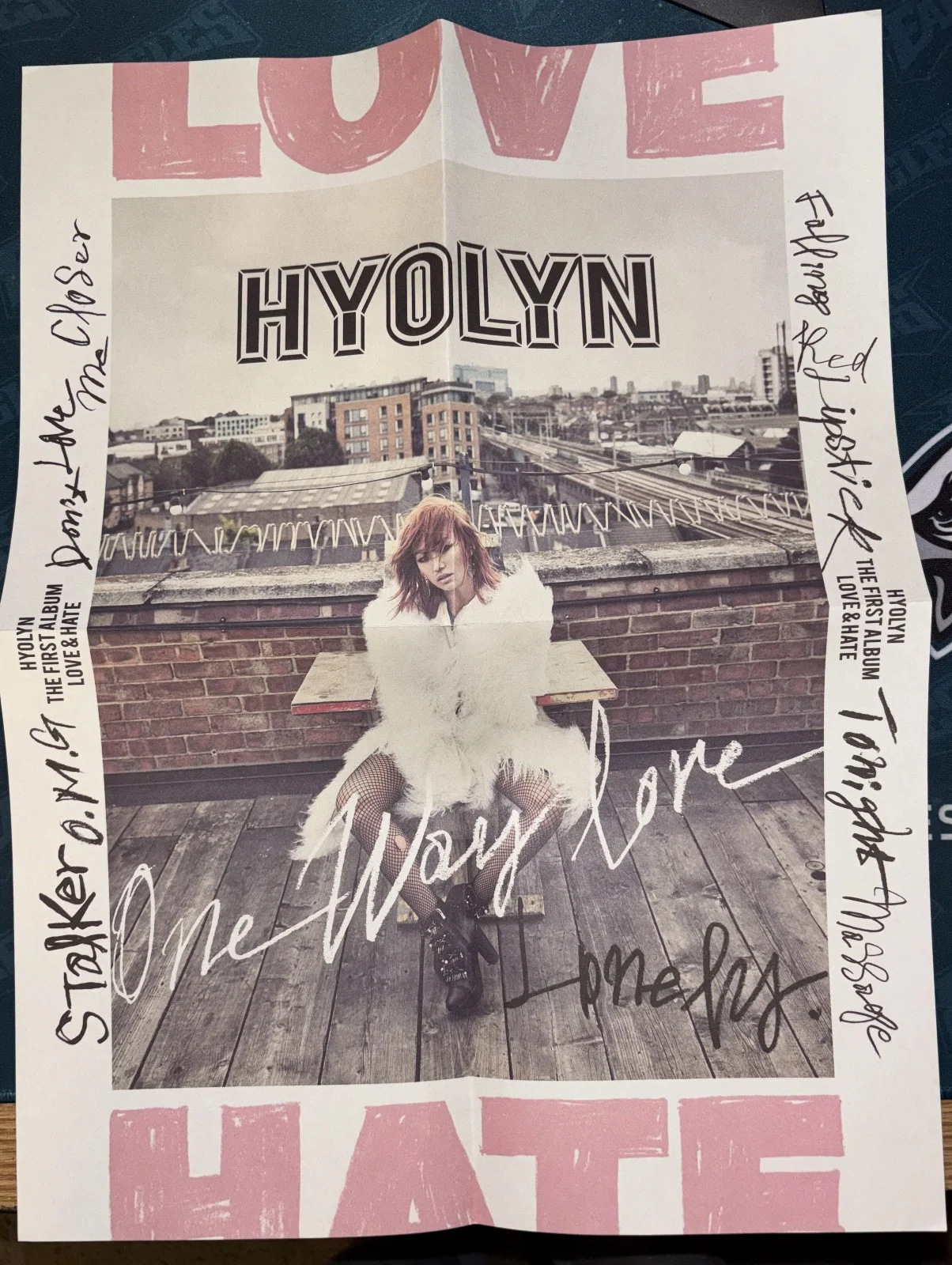SIGNED Hyolyn 1st Album - LOVE & HATE (Proof in Photos), изображение 5