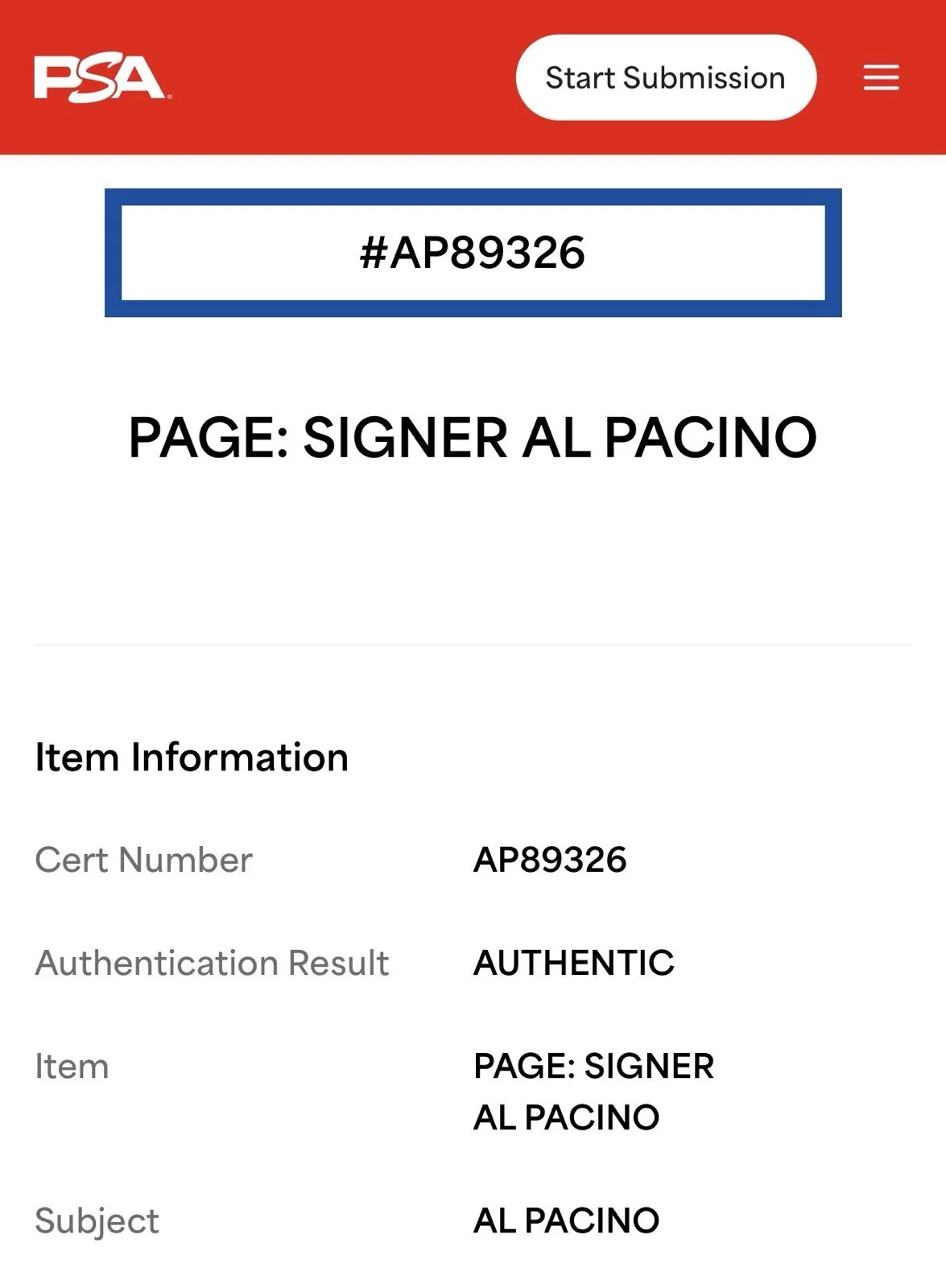 Al Pacino — Al Pacino Autograph Signed The Godfather Script Cover with PSA COA, image 4