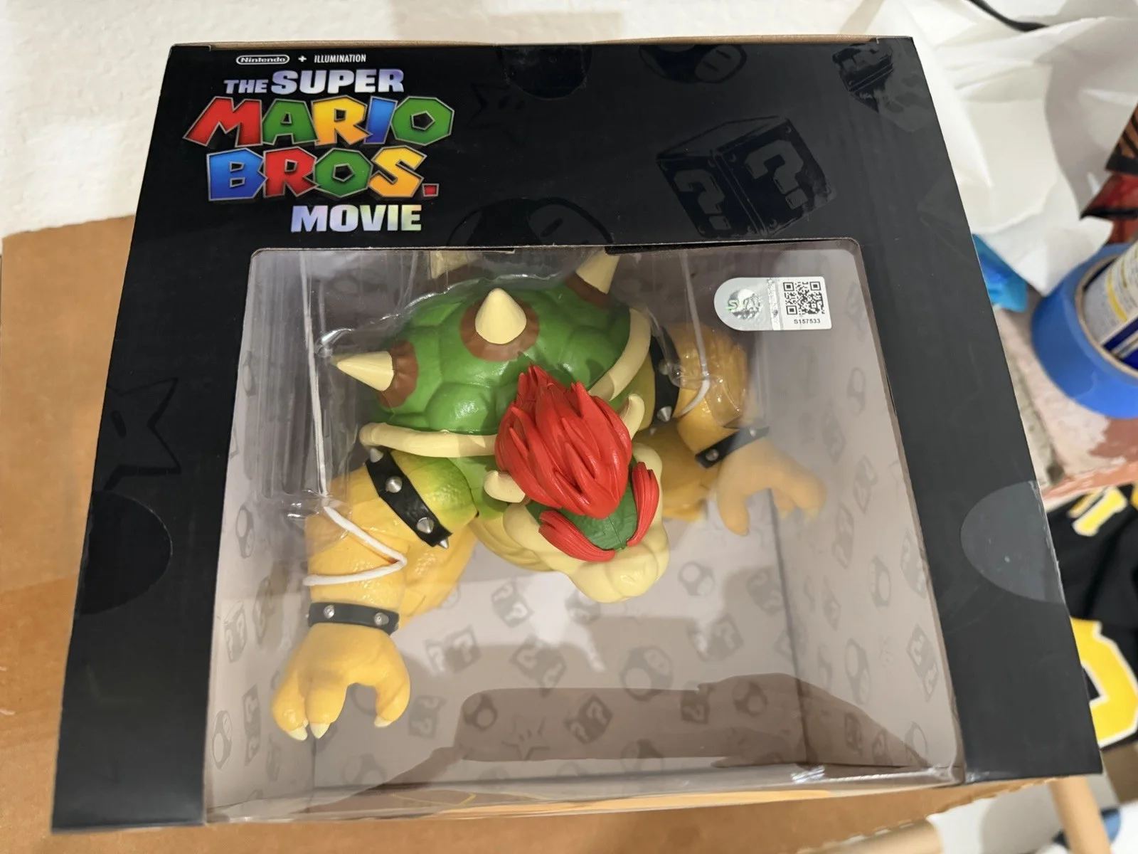 Jack Black Signed Jakks Bowser Toy Figure Super Mario Bros Autograph Proof SWAU, image 5