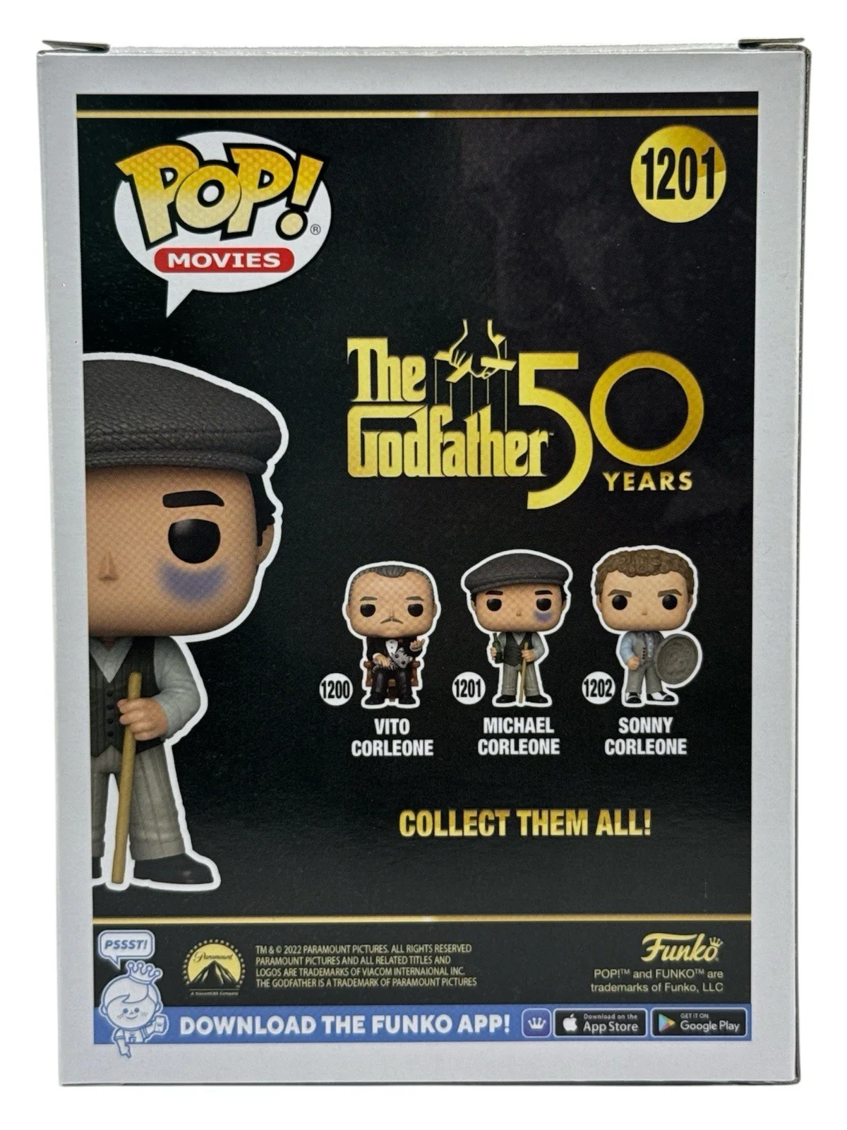 Al Pacino — Al Pacino Autograph Signed The Godfather Michael Corleone Funko Pop PSA COA, изображение 2