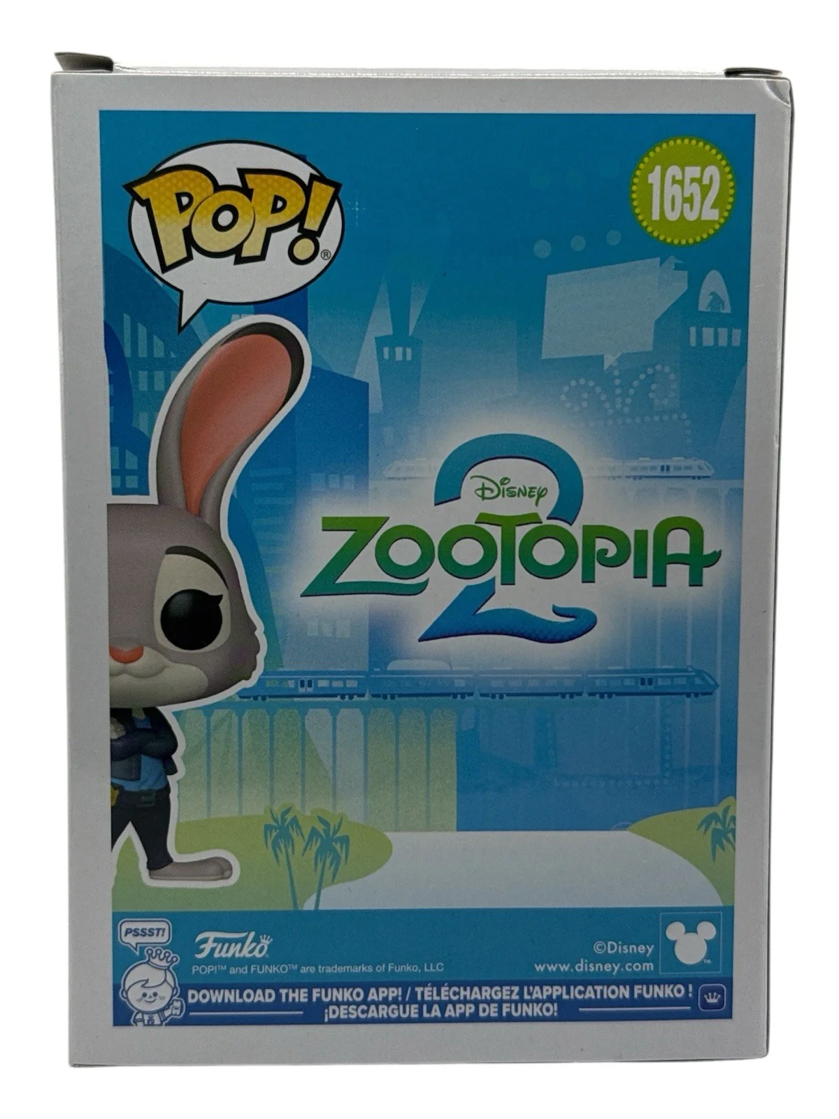 Ginnifer Goodwin — Ginnifer Goodwin Autograph Signed Zootopia 2 Judy Hopps Funko Pop with PSA COA, image 2