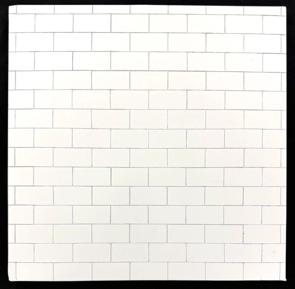 Nick Mason, Roger Waters — Roger Waters & N Mason Signed Autograph Pink Floyd The Wall Album Record PSA COA, image 2