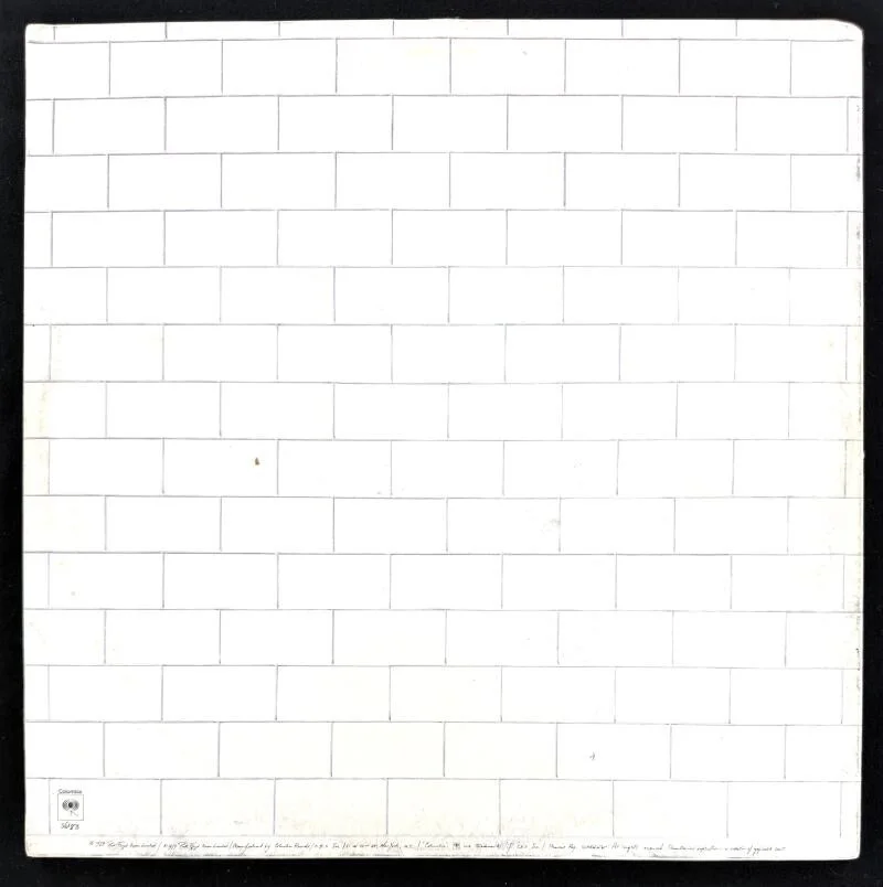 David Gilmour, Nick Mason, Roger Waters — Pink Floyd Signed Autograph The Wall Album Record David Gilmour Waters Mason BAS, изображение 2