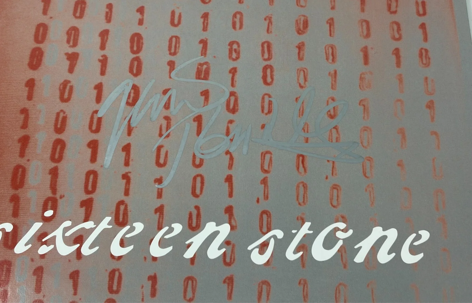 Gavin Rossdale signed Bush Sixteen Stone Album JSA COA, image 2