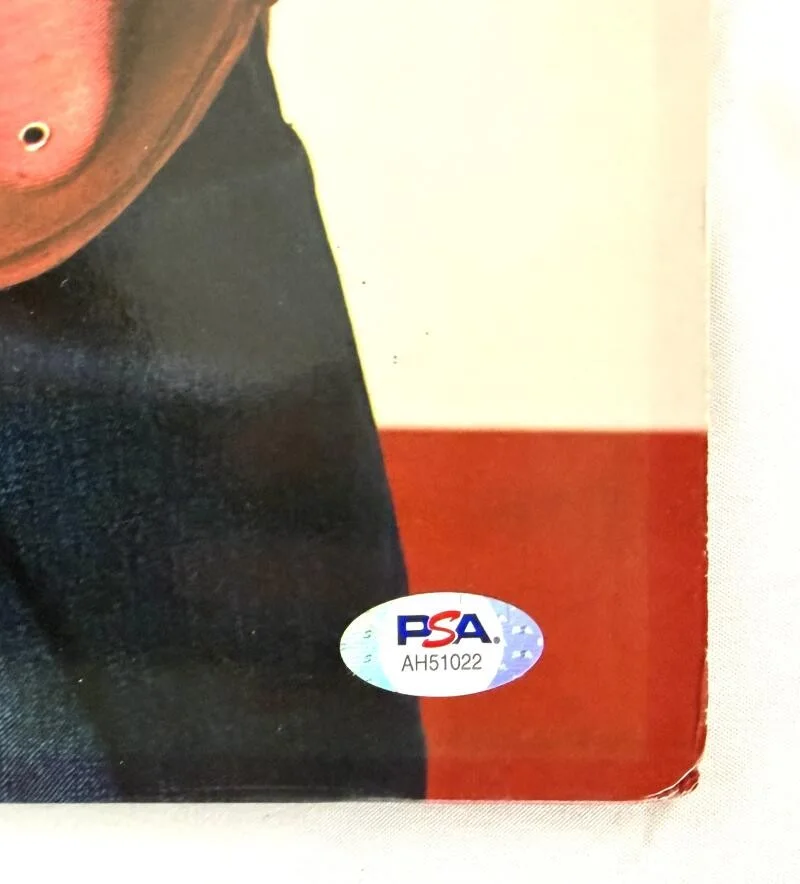 Bruce Springsteen — Bruce Springsteen Signed Autograph Born in the USA Album Record - To Chuck PSA, изображение 3