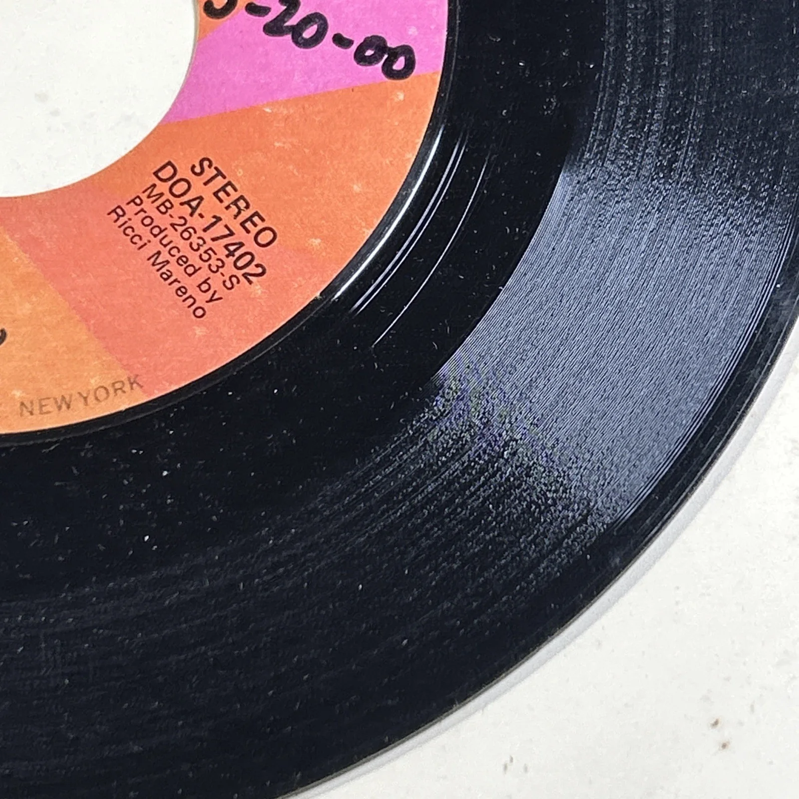 Tommy Overstreet 45 Artist signed Ann (don’t Go Runnin’) Dot Records, image 4