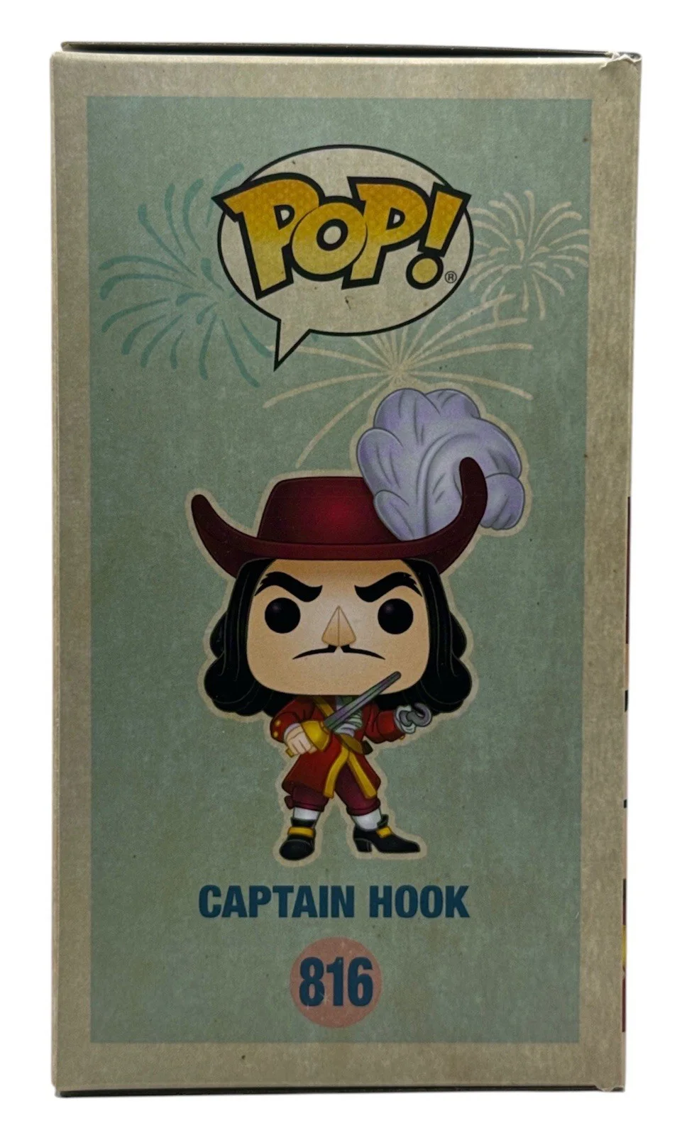 Dustin Hoffman — Dustin Hoffman Signed Disneyland 65th Anniversary Captain Hook Funko Pop PSA COA, изображение 3