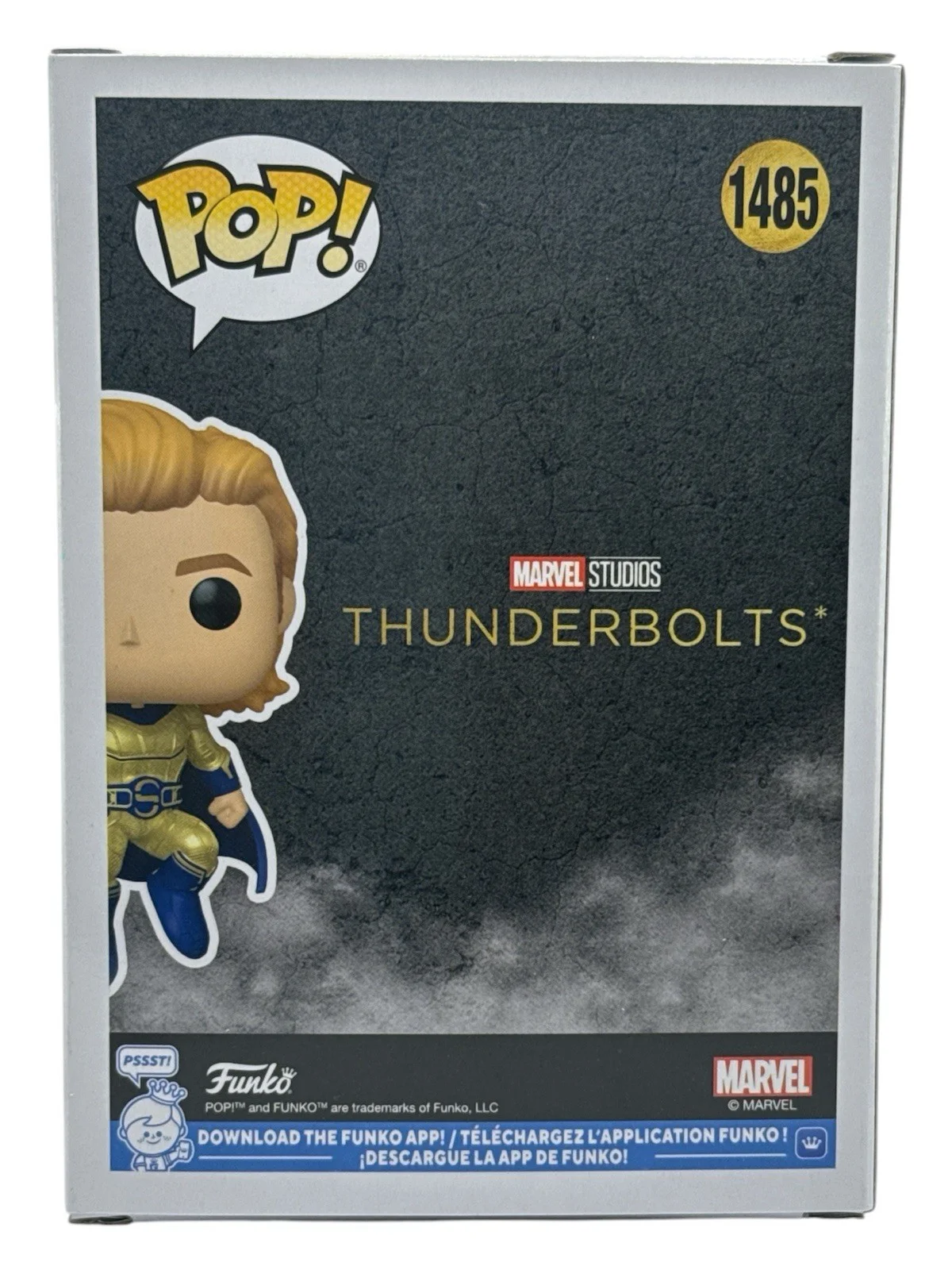 Lewis Pullman — Lewis Pullman Autograph Signed Thunderbolts Sentry Funko Pop PSA COA, image 2