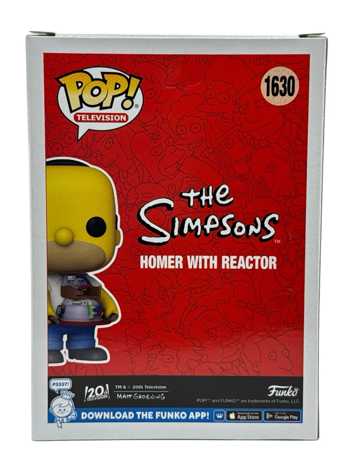 Matt Groening — Matt Groening Signed & Sketch The Simpsons Homer With Reactor Funko Pop PSA COA, изображение 2