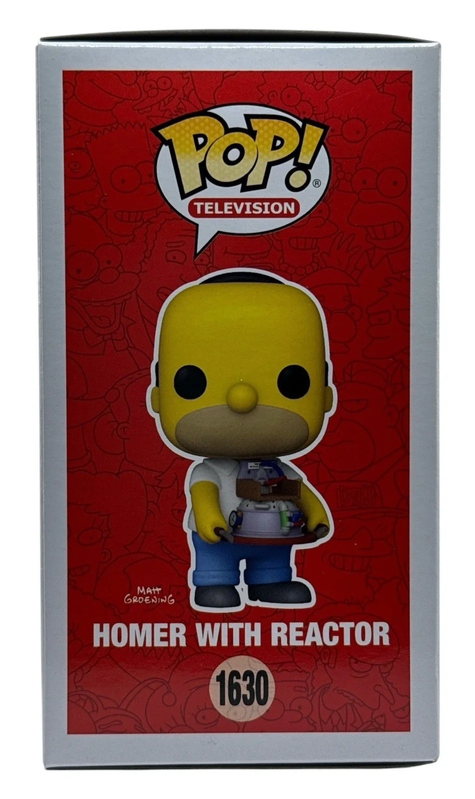 Matt Groening — Matt Groening Signed & Sketch The Simpsons Homer With Reactor Funko Pop PSA COA, изображение 3