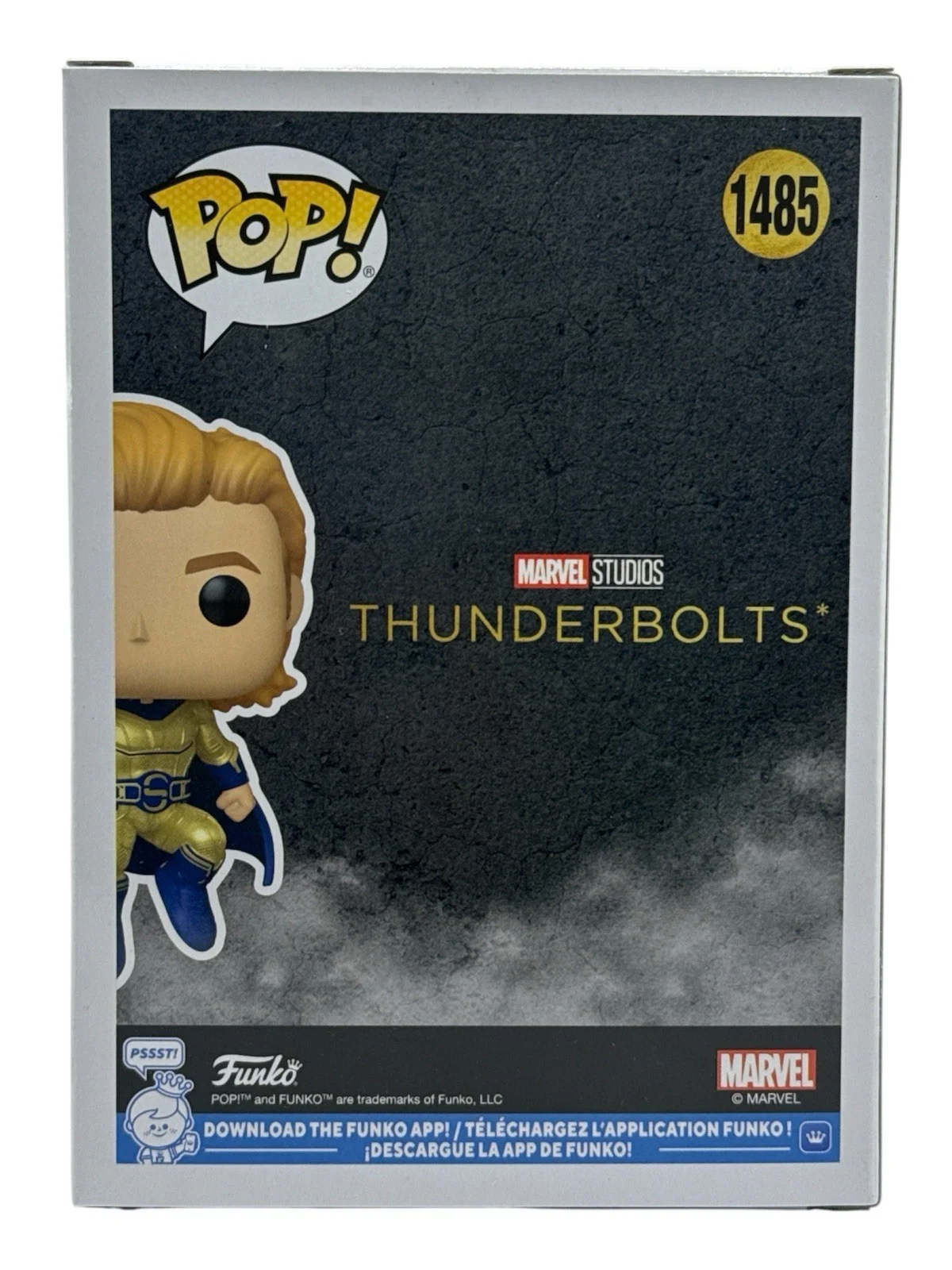 Lewis Pullman — Lewis Pullman Autograph Signed Thunderbolts Sentry Funko Pop PSA COA, image 2