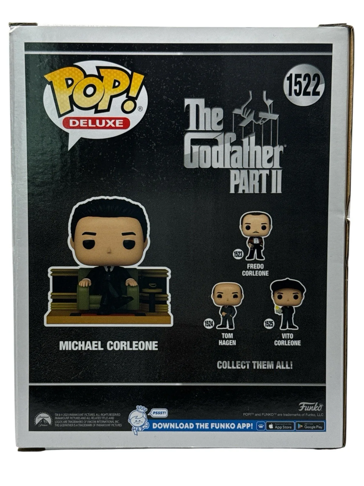 Al Pacino — Al Pacino Autograph Signed The Godfather II Michael Corleone Funko Pop PSA COA, изображение 2